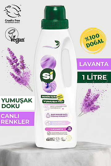 Doğal Çamaşır Yumuşatıcı Lavanta Yağlı 1000 ML