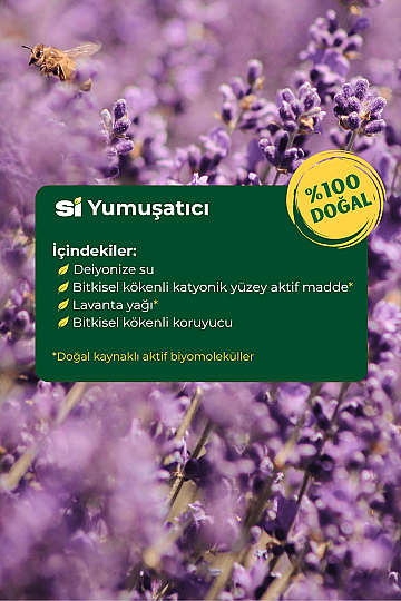 Doğal Çamaşır Yumuşatıcı Lavanta Yağlı 1000 ML - 2